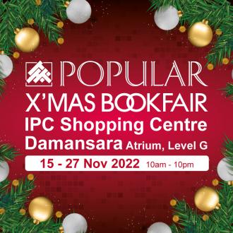 POPULAR Christmas Book Fair Sale at IPC Shopping Centre (15 November 2022 - 27 November 2022)