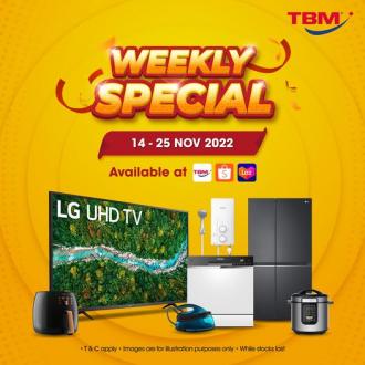 TBM Weekly Special Promotion (14 November 2022 - 25 November 2022)
