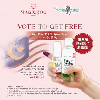 Magicboo GE-15 Promotion FREE Hand Sanitizer (19 November 2022)