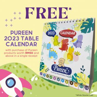 Pureen FREE Pureen 2023 Table Calendar Promotion
