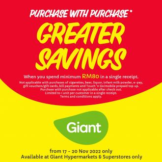 Giant PWP Promotion Up To 70% OFF (17 November 2022 - 20 November 2022)