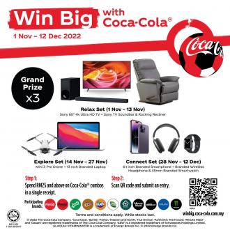 TGI Fridays Win Big with Coca-Cola Contest (1 November 2022 - 12 December 2022)