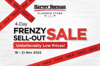 Harvey Norman IPC 4-Day Frenzy Sell-Out Sale (18 November 2022 - 21 November 2022)