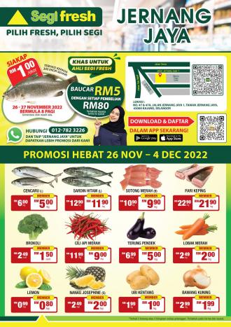 Segi Fresh Jernang Jaya Opening Promotion (26 November 2022 - 4 December 2022)