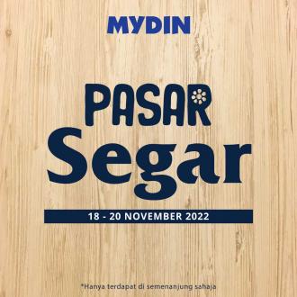MYDIN Fresh Market Promotion (18 November 2022 - 20 November 2022)