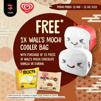 7 Eleven 7CAFe FREE Wall’s Mochi Cooler Bag Promotion (15 November 2022 - 15 December 2022)