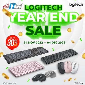 All IT Logitech Year End Sale (21 November 2022 - 4 December 2022)
