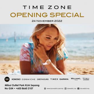 Time Zone Opening Promotion at Mitsui Outlet Park (24 November 2022)