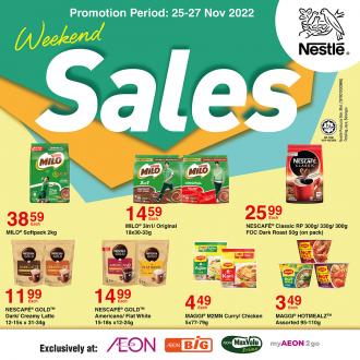 AEON Nestle Weekend Promotion (25 November 2022 - 27 November 2022)