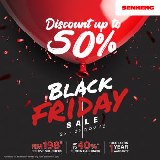 Senheng Black Friday Sale Up To 50% OFF (25 November 2022 - 30 November 2022)