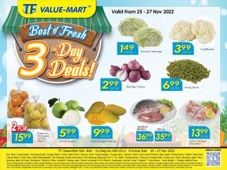 TF Value-Mart Weekend Fresh Items Promotion (25 November 2022 - 27 November 2022)