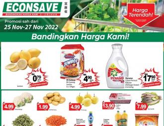 Econsave Weekend Promotion (25 November 2022 - 27 November 2022)