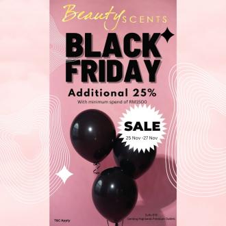 Beauty Scents Black Friday Sale at Genting Highlands Premium Outlets (25 November 2022 - 27 November 2022)