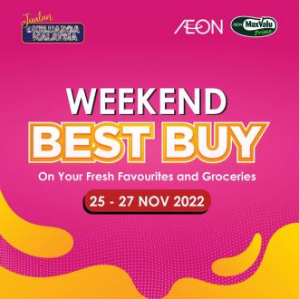 AEON Weekend Promotion (25 Nov 2022 - 27 Nov 2022)