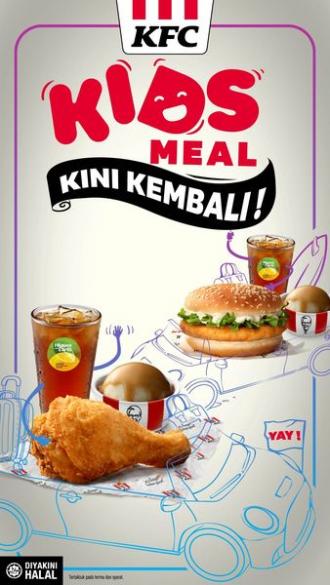 KFC Kids Meals from RM8.99