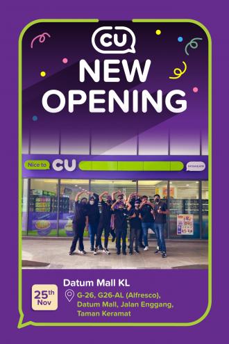 CU Datum Mall Opening Promotion