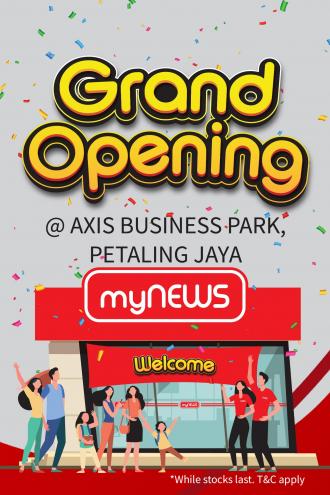 myNEWS Axis Business Park Petaling Jaya Opening Promotion (30 November 2022 - 13 December 2022)