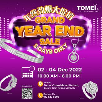 Tomei Grand Year End Sale (2 December 2022 - 4 December 2022)