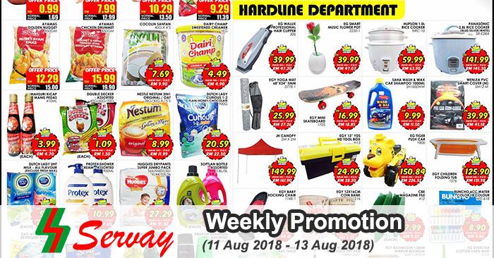 Servay Promotion at Miri Area (11 August 2018 - 13 August 2018)