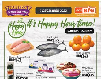AEON BiG Thursday Happy Hour Promotion (1 December 2022)