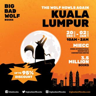 Big Bad Wolf Books Sale Up To 95% OFF at MIECC (20 December 2022 - 2 January 2023)
