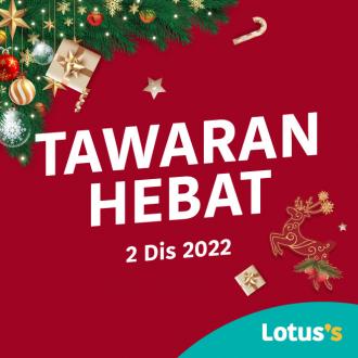 Lotus's Tawaran Hebat Promotion (2 December 2022 - 14 December 2022)