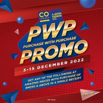 Colegacy Concept Store PWP Year End Sale (3 December 2022 - 15 December 2022)