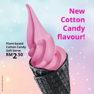 IKEA Swedish Bistro Plant-based Cotton Candy Soft Serve (valid until 31 December 2022)