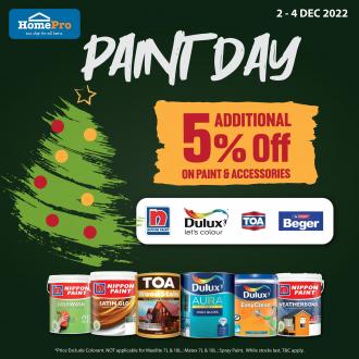 HomePro Paint & Accessories Promotion (2 December 2022 - 4 December 2022)