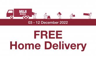 MUJI FREE Home Delivery Promotion (3 December 2022 - 12 December 2022)