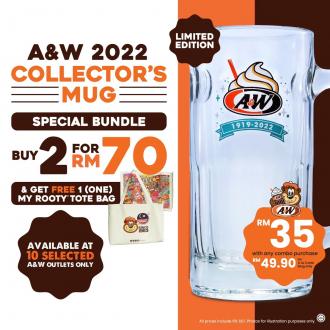 A&W Collector's Mug Promotion