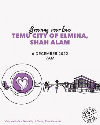 Coffee Bean Temu City of Elmina Shah Alam Opening Promotion (6 December 2022 - 15 December 2022)
