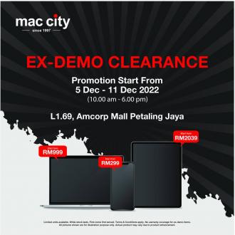 Mac City Ex-Demo Clearance Sale at Amcorp Mall Petaling Jaya (5 December 2022 - 11 December 2022)