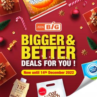 AEON BiG Bigger & Better Deals Promotion (valid until 14 December 2022)