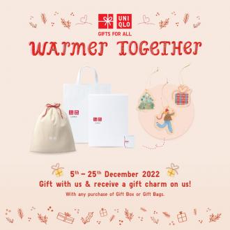 Uniqlo FREE Holiday Gift Charm Promotion (5 December 2022 - 25 December 2022)