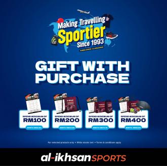 Al-Ikhsan Making Traveling Sportier Gift With Purchase Promotion (5 December 2022 - 2 January 2023)