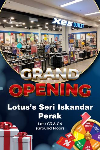 XES Shoes Lotus's Seri Iskandar Opening Promotion (8 December 2022 - 11 December 2022)