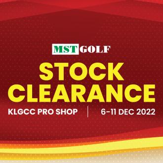 MST Golf KLGCC Stock Clearance Sale (6 December 2022 - 11 December 2022)