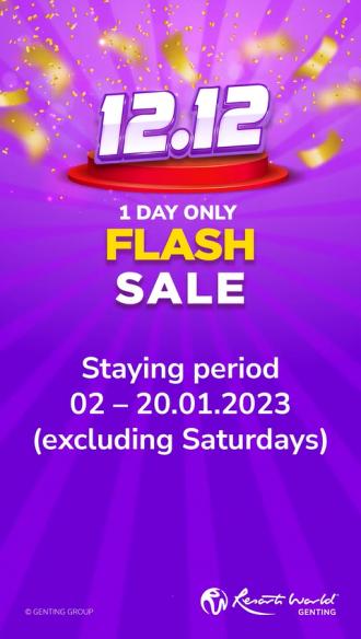 Resorts World Genting 12.12 Flash Sale Room Deals from RM88 (12 Dec 2022)
