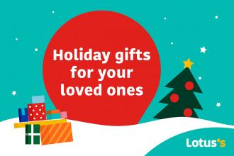 Lotus's Christmas Holiday Gifts Promotion FREE Vouchers (1 December 2022 - 28 December 2022)