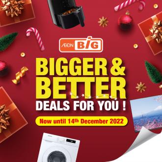 AEON BiG Electrical Appliances Promotion (valid until 14 December 2022)