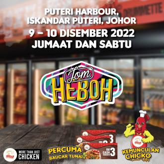 Kedai Ayamas Puteri Harbour Jom Heboh Promotion (9 December 2022 - 10 December 2022)