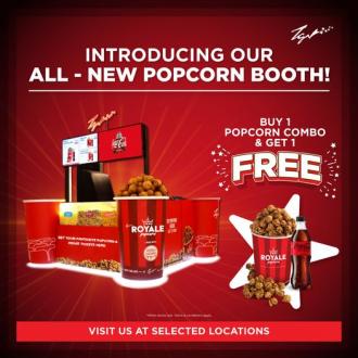 TGV Hybrid Booth Popcorn Combo Buy 1 FREE 1 Promotion