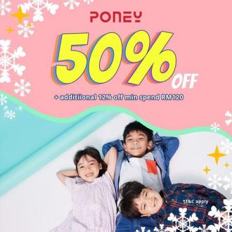 Poney Special Sale 50% OFF at Johor Premium Outlets (5 December 2022 - 12 December 2022)