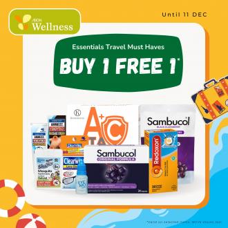 AEON Wellness Travel Essentials Buy 1 FREE 1 Promotion (valid until 11 December 2022)