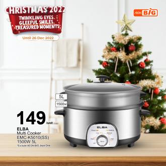 AEON BiG Christmas Electrical Appliances Promotion (valid until 26 December 2022)