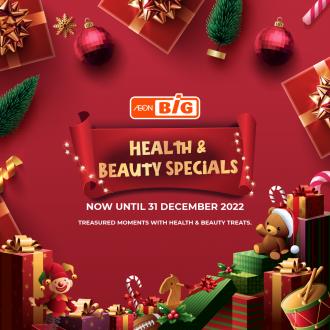 AEON BiG Health & Beauty Promotion (valid until 31 December 2022)