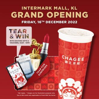 CHAGEE Express Intermark Mall Opening Promotion (16 December 2022)