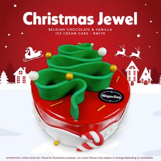 Haagen-Dazs Christmas Jewel Cake