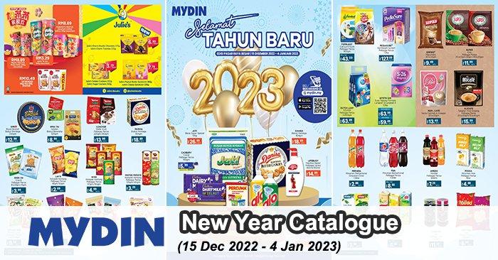 MYDIN New Year Promotion Catalogue (15 Dec 2022 - 4 Jan 2023)